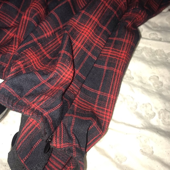 BORN TO BURN PLAID MINI DRESS - current mood - dolls kill - Picture 3 of 8